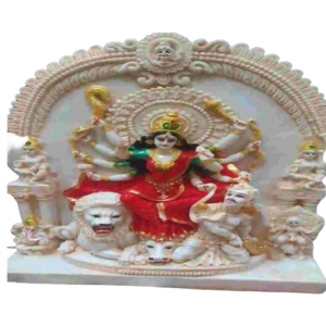 Durga Maa Idol with Family