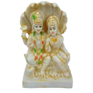 Lord Vishnu Laxmi Idol for Pooja Room