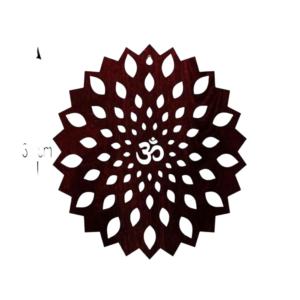 Om Wooden Wall Hanging
