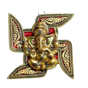 Swastik Symbol with Ganesha Wall Hanging